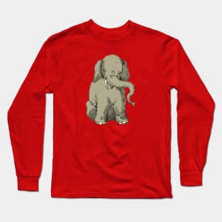 Baby Elephant Long Sleeve T-Shirt